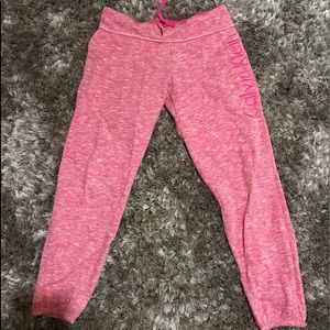 Calvin Klein bubble gum pink sweat pants